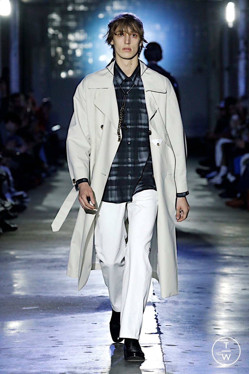 Fashion Week London Fall/Winter 2020 look 15 from the Qasimi collection 男装