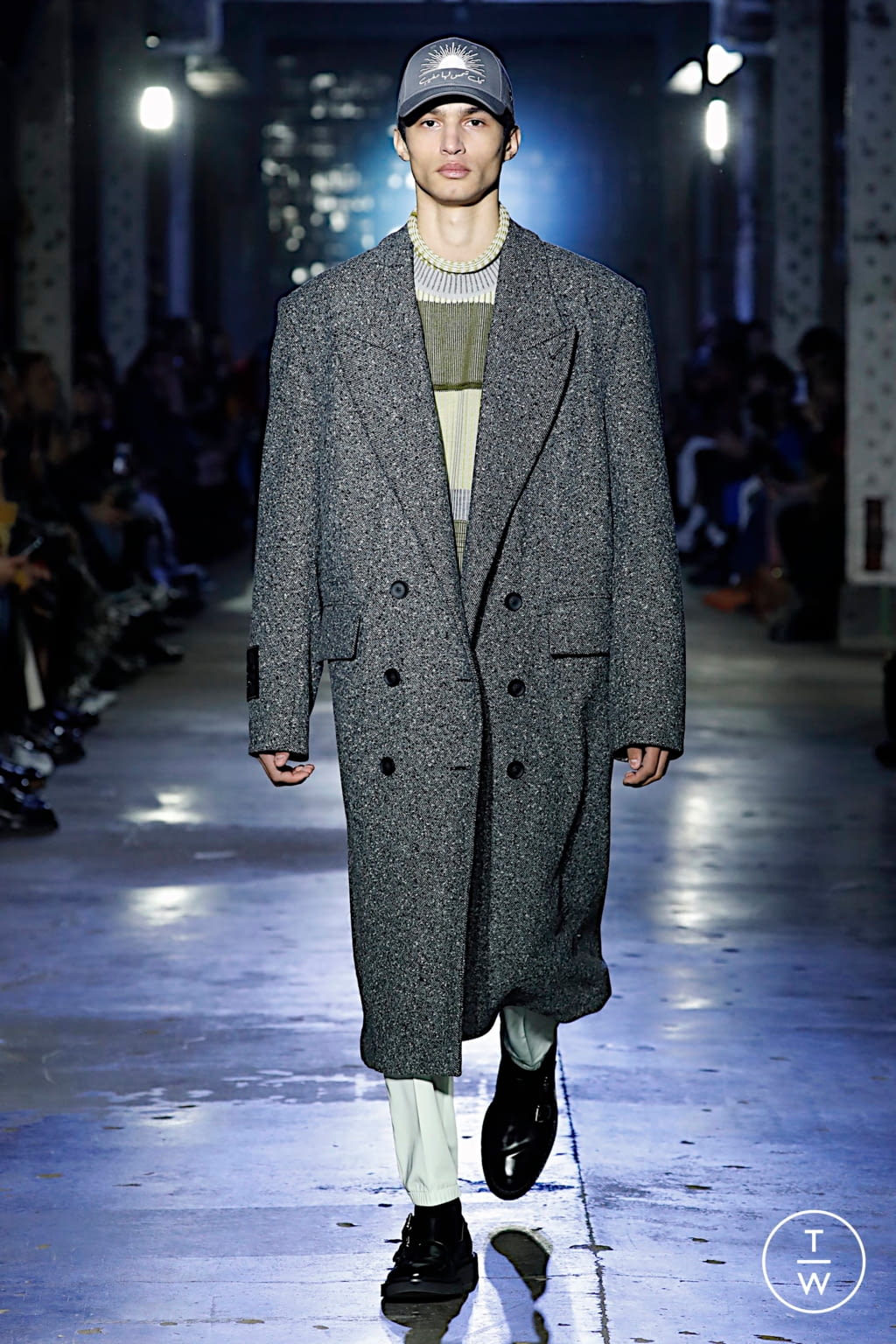 Fashion Week London Fall/Winter 2020 look 18 from the Qasimi collection 男装