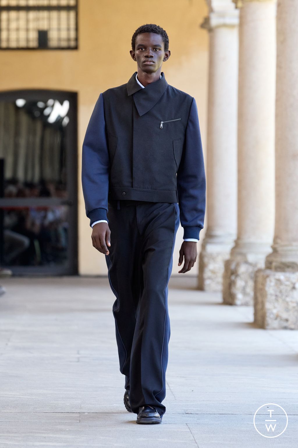 Fashion Week Milan Spring/Summer 2026 look 15 from the Qasimi collection menswear