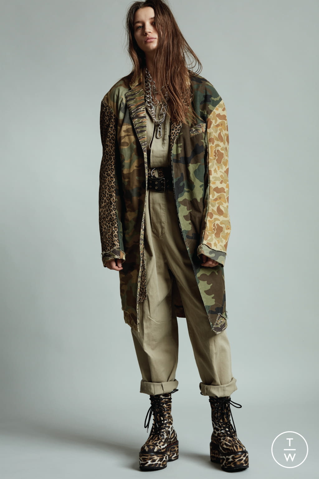 Fashion Week New York Pre-Fall 2020 look 16 from the R13 collection womenswear
