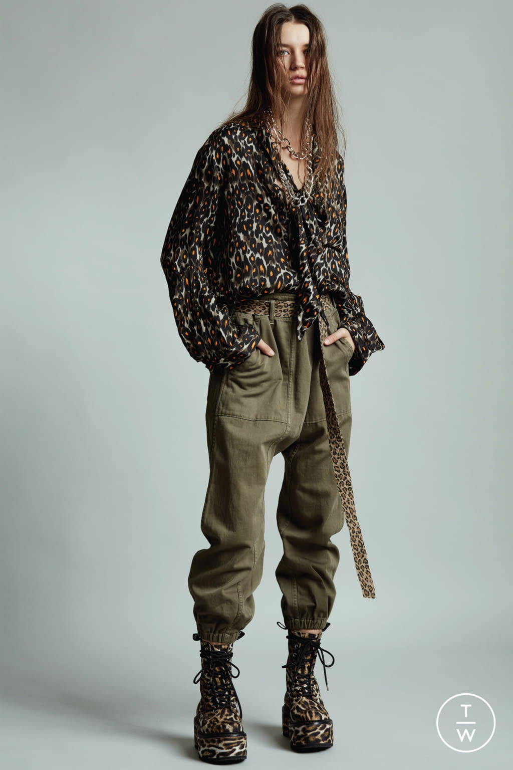Fashion Week New York Pre-Fall 2020 look 19 from the R13 collection womenswear