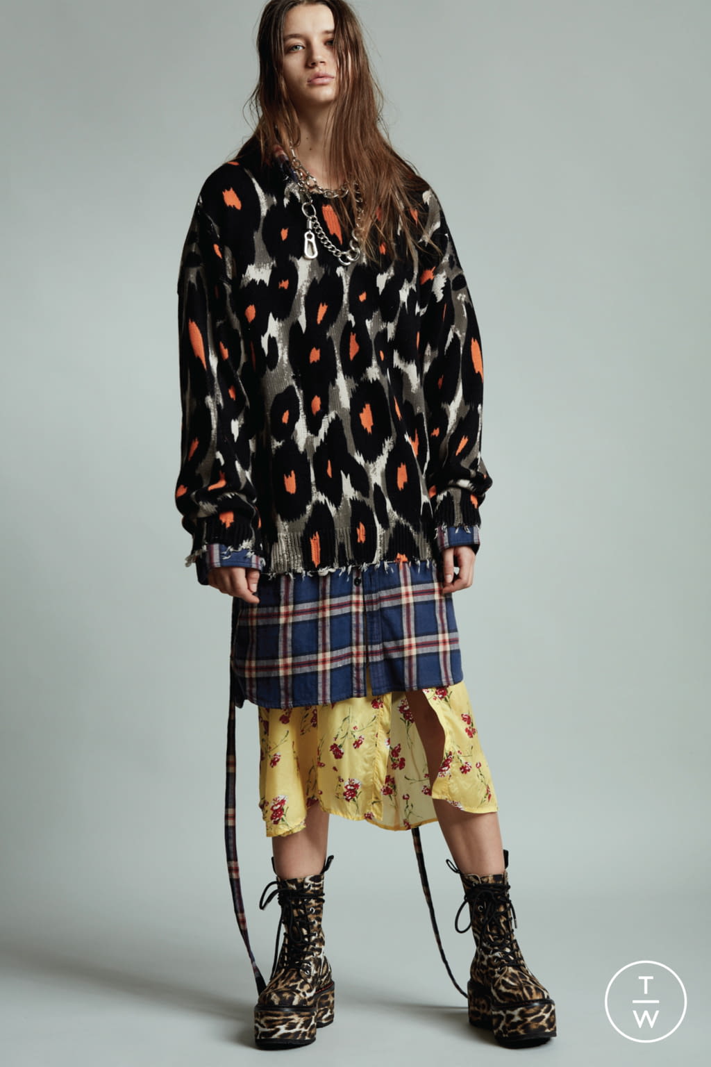 Fashion Week New York Pre-Fall 2020 look 27 from the R13 collection womenswear
