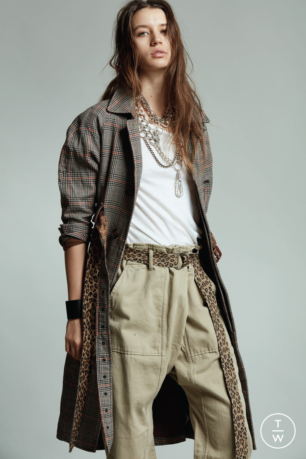 Fashion Week New York Pre-Fall 2020 look 3 from the R13 collection womenswear