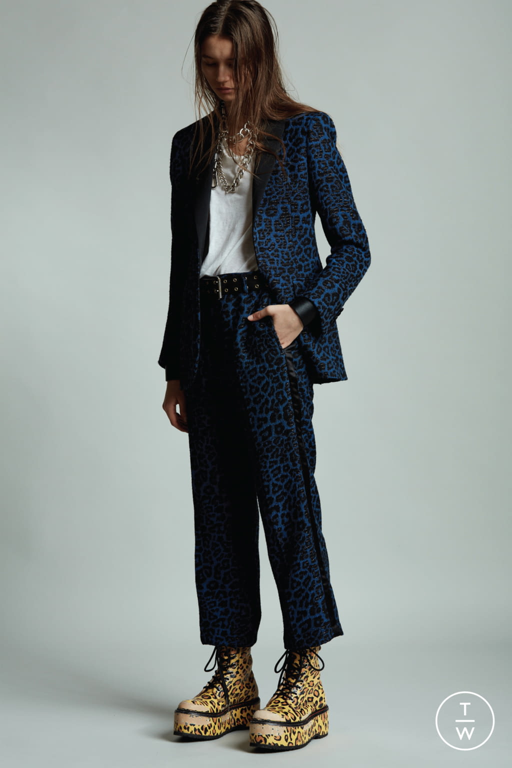 Fashion Week New York Pre-Fall 2020 look 30 from the R13 collection womenswear
