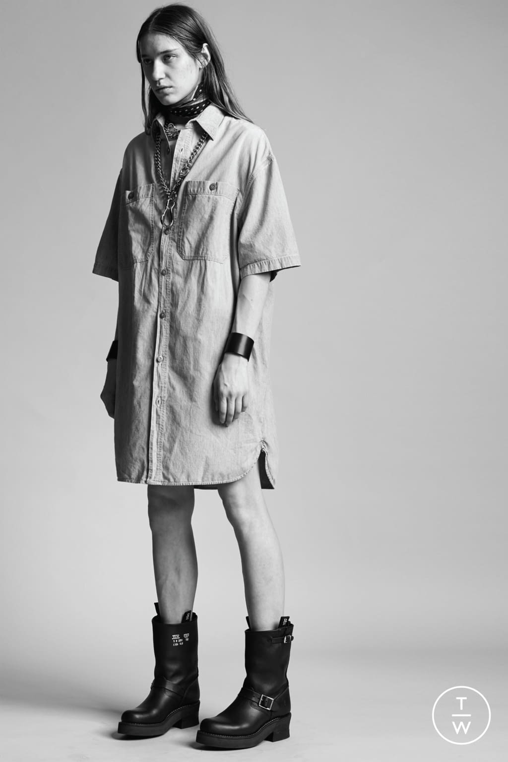 Fashion Week New York Pre-Fall 2020 look 42 from the R13 collection womenswear