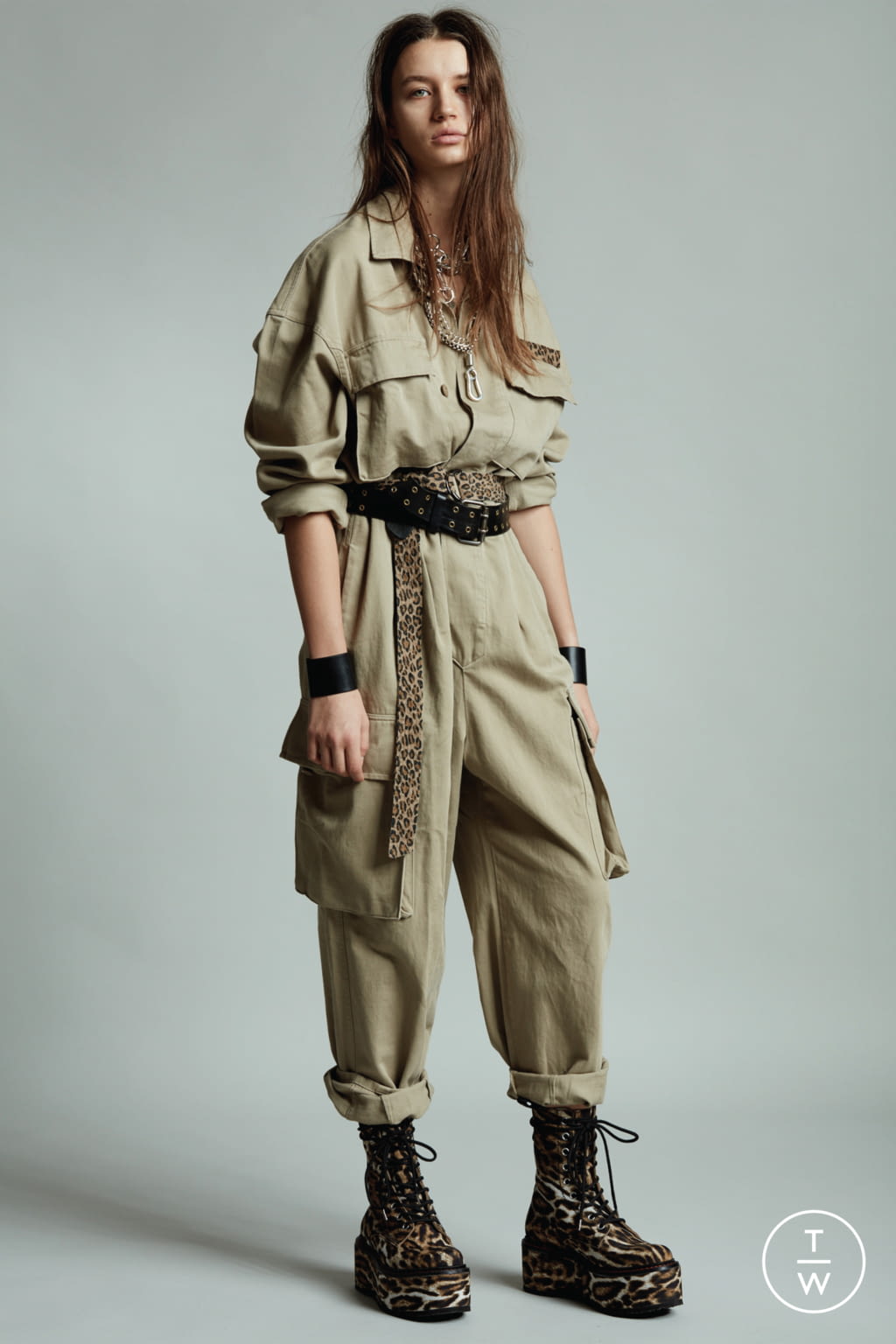 Fashion Week New York Pre-Fall 2020 look 8 from the R13 collection womenswear