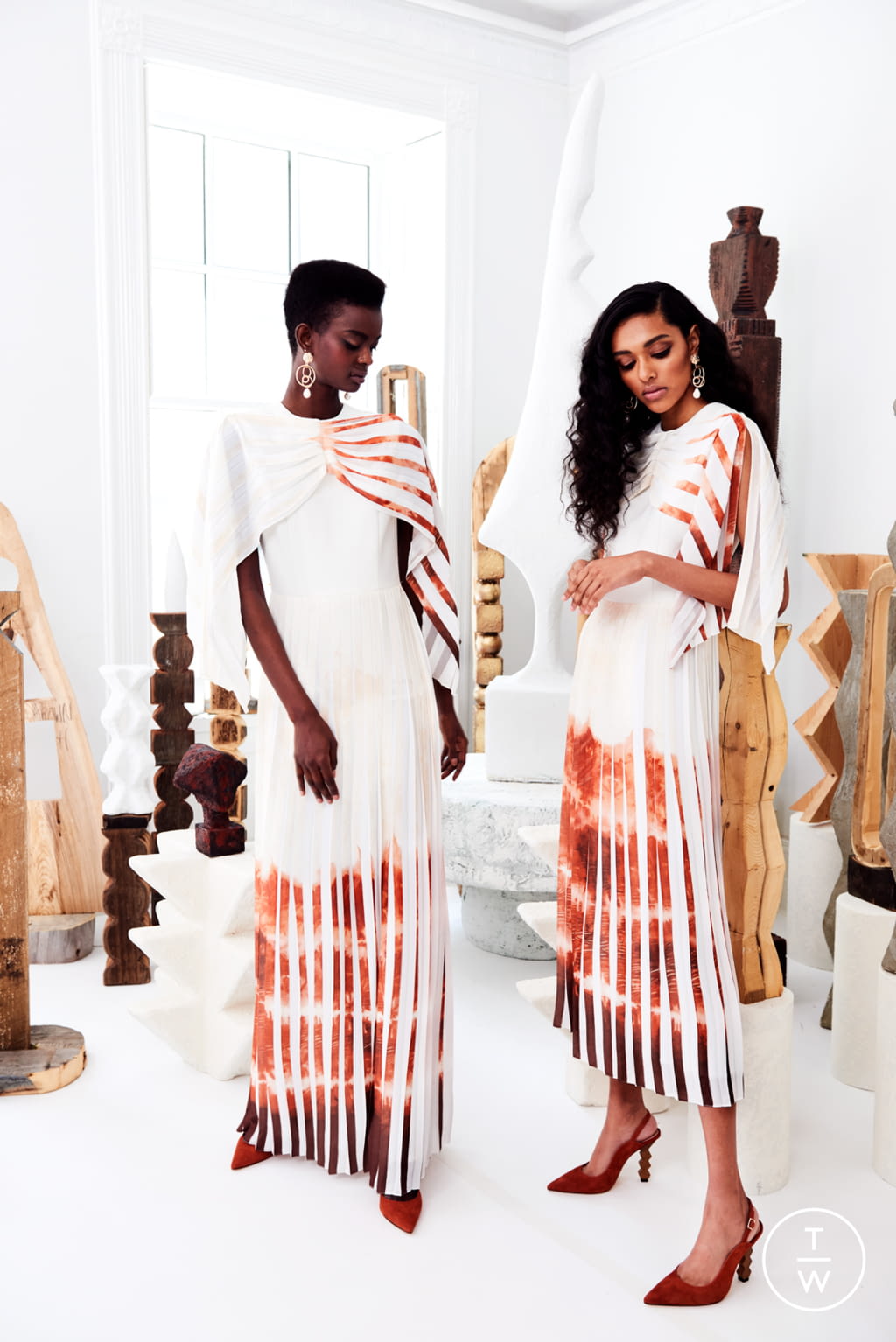 Fashion Week New York Resort 2020 look 1 de la collection Christian Siriano womenswear