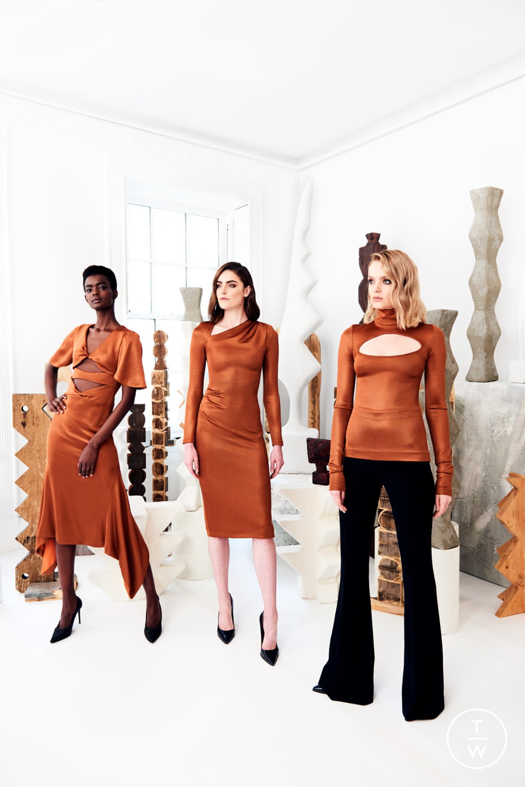 Fashion Week New York Resort 2020 look 15 de la collection Christian Siriano womenswear