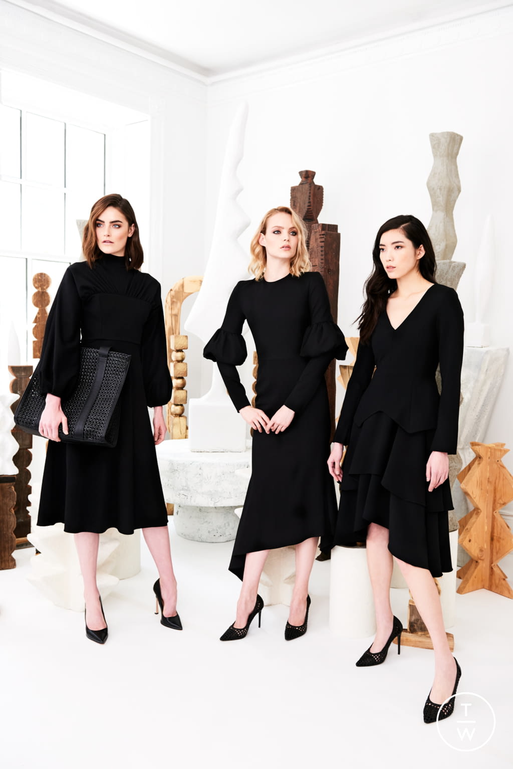 Fashion Week New York Resort 2020 look 16 de la collection Christian Siriano womenswear