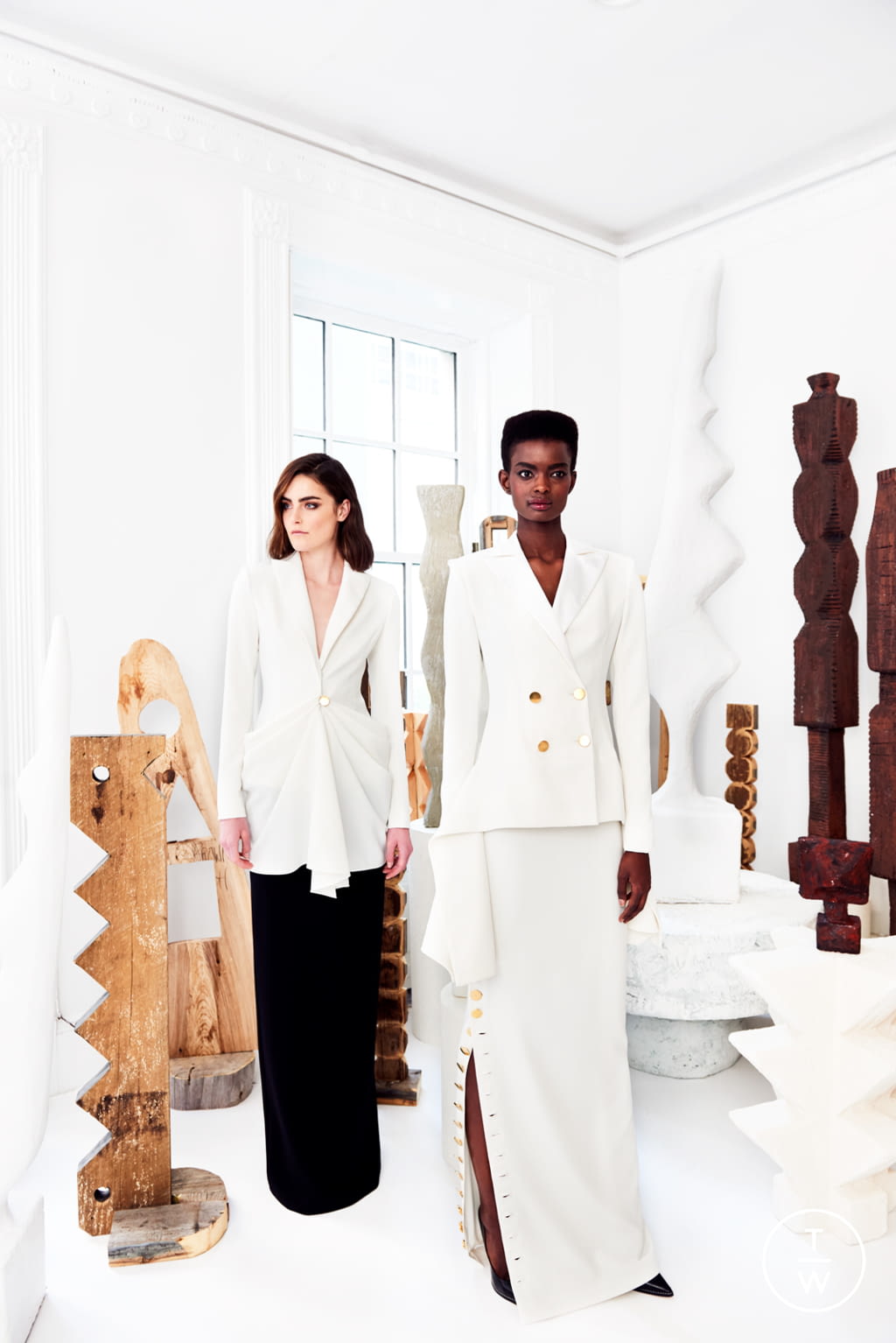 Fashion Week New York Resort 2020 look 18 de la collection Christian Siriano womenswear