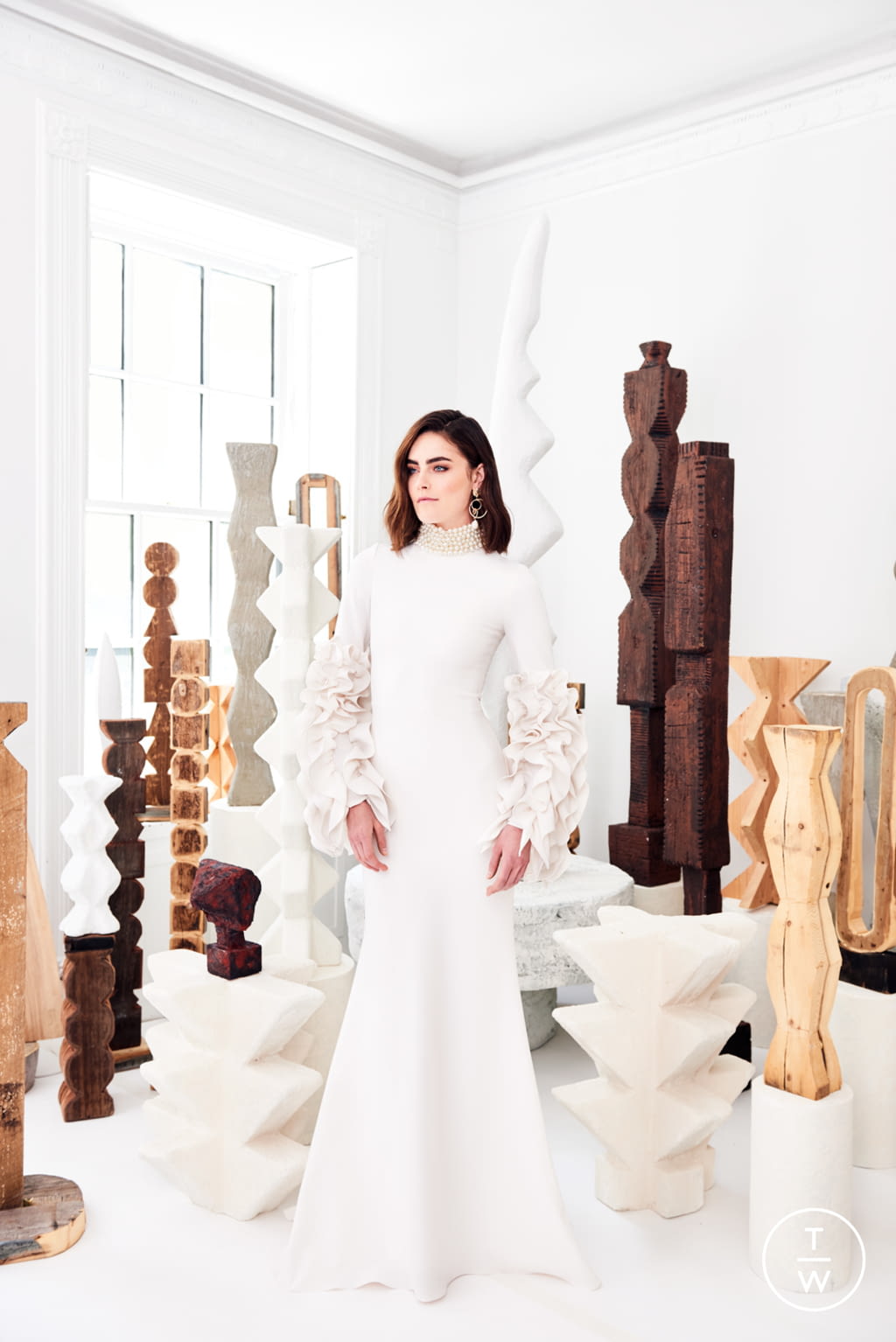 Fashion Week New York Resort 2020 look 23 de la collection Christian Siriano womenswear