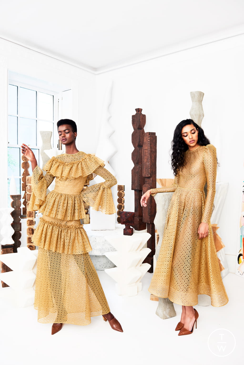 Fashion Week New York Resort 2020 look 25 de la collection Christian Siriano womenswear