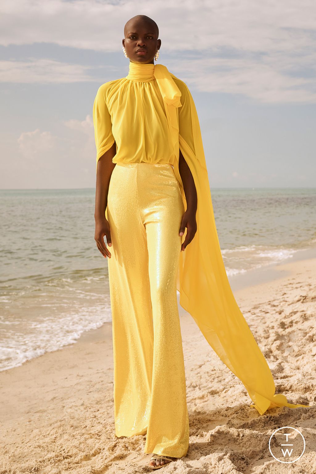 Fashion Week New York Resort 2024 look 31 de la collection Naeem Khan womenswear
