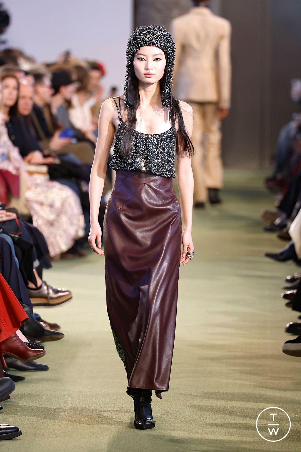 Fashion Week Paris Fall/Winter 2025 look 18 from the Rabanne collection womenswear