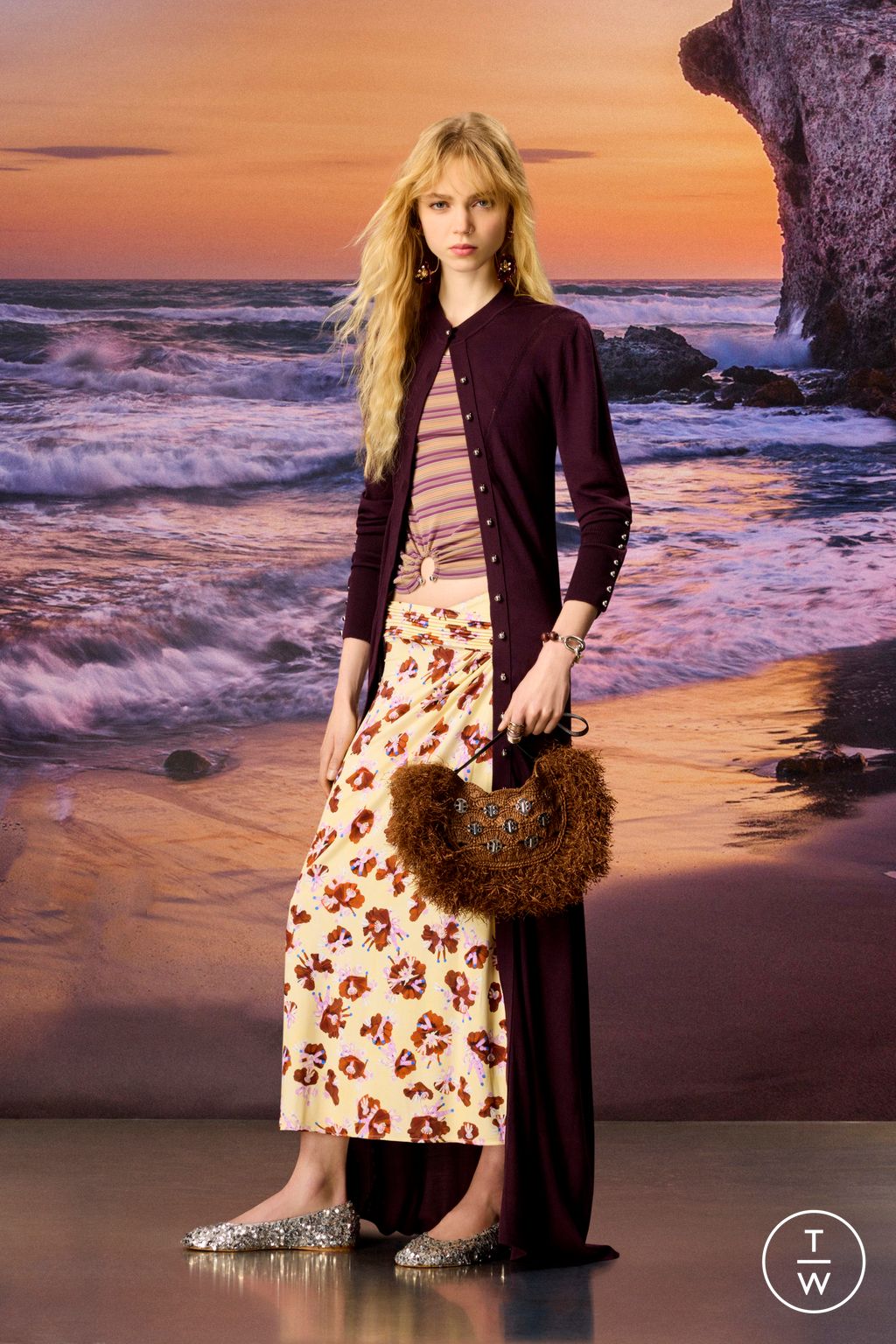 Fashion Week Paris Pre-Fall 2026 look 7 from the Rabanne collection womenswear