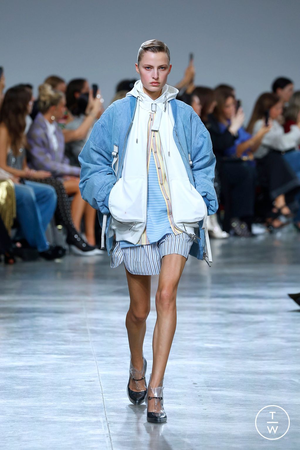 Fashion Week Paris Spring/Summer 2025 look 8 from the Rabanne collection womenswear