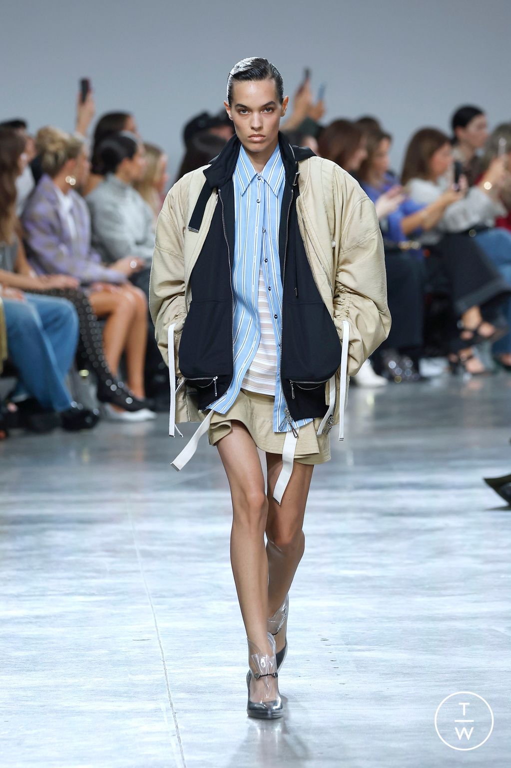 Fashion Week Paris Spring/Summer 2025 look 13 from the Rabanne collection womenswear