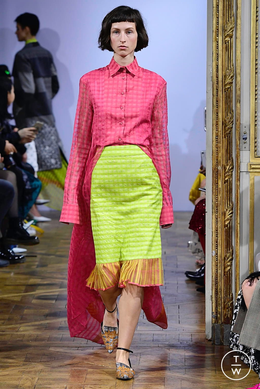 Fashion Week Paris Fall/Winter 2019 look 9 from the Rahul Mishra collection womenswear