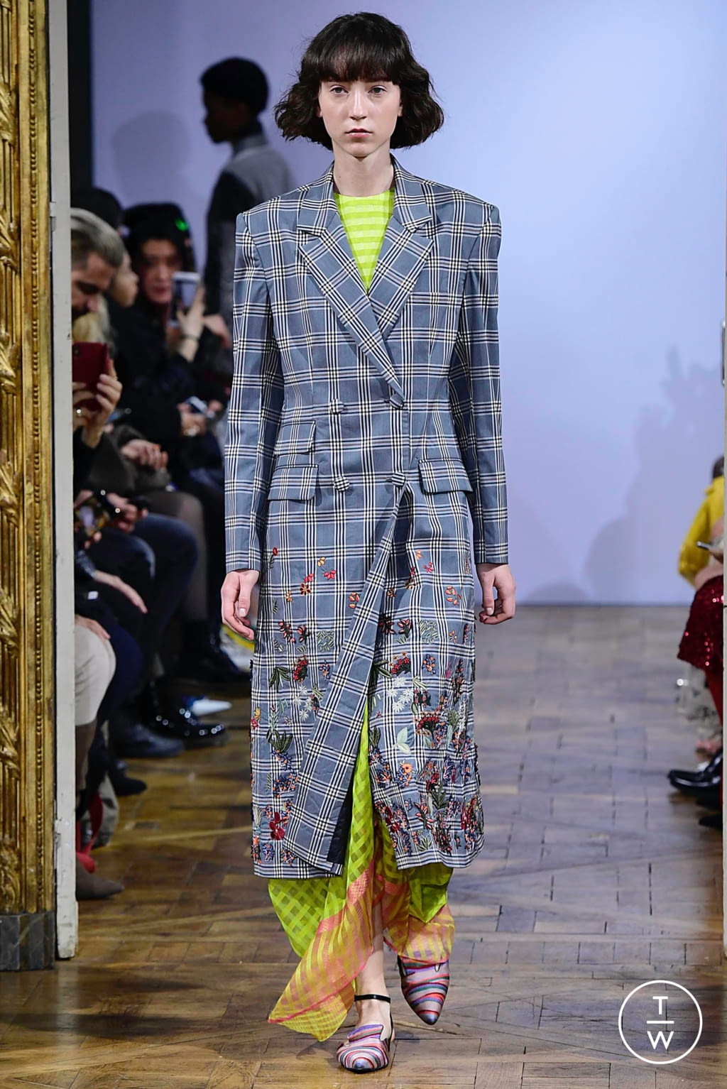 Fashion Week Paris Fall/Winter 2019 look 10 from the Rahul Mishra collection 女装