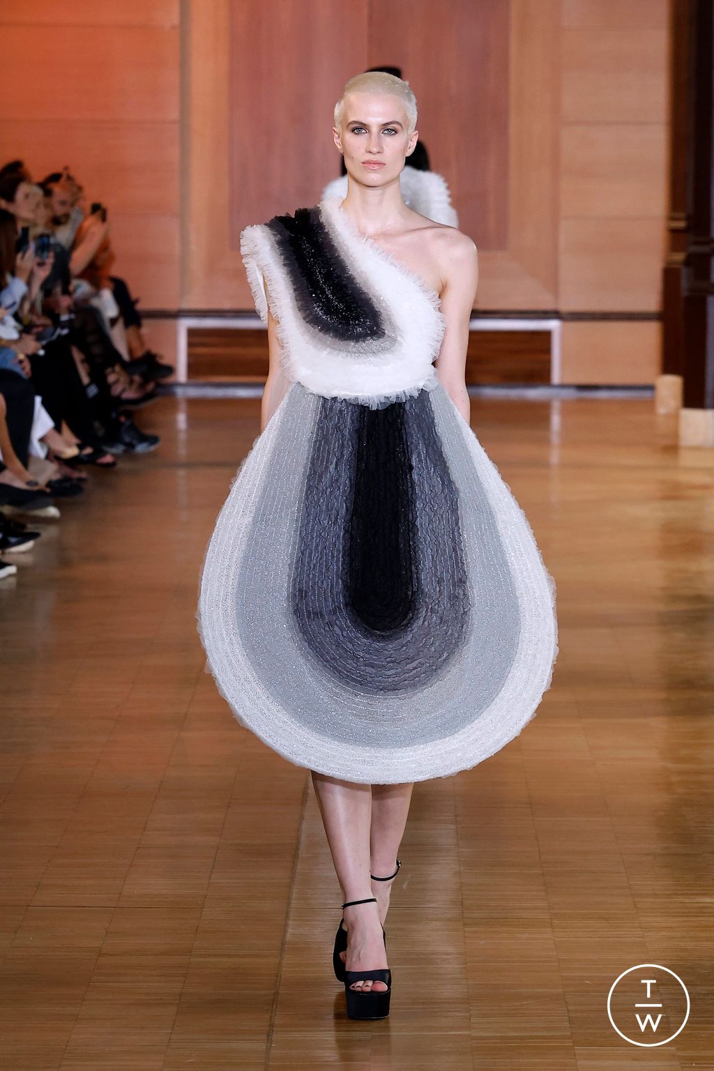 Fashion Week Paris Fall/Winter 2024 look 25 from the Rahul Mishra collection 高级定制