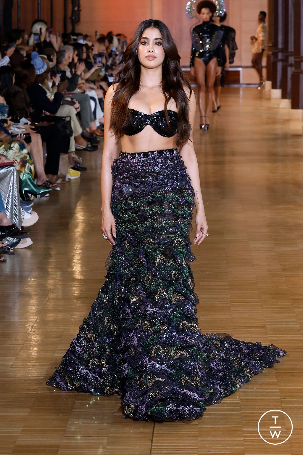 Fashion Week Paris Fall/Winter 2024 look 52 from the Rahul Mishra collection couture