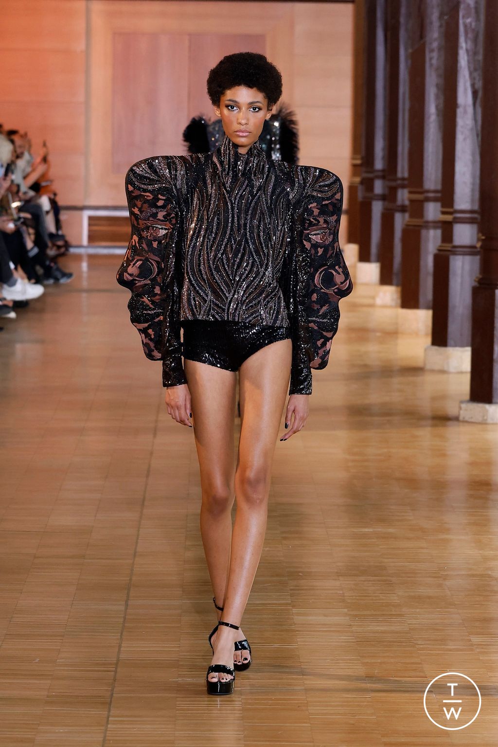 Fashion Week Paris Fall/Winter 2024 look 64 from the Rahul Mishra collection 高级定制