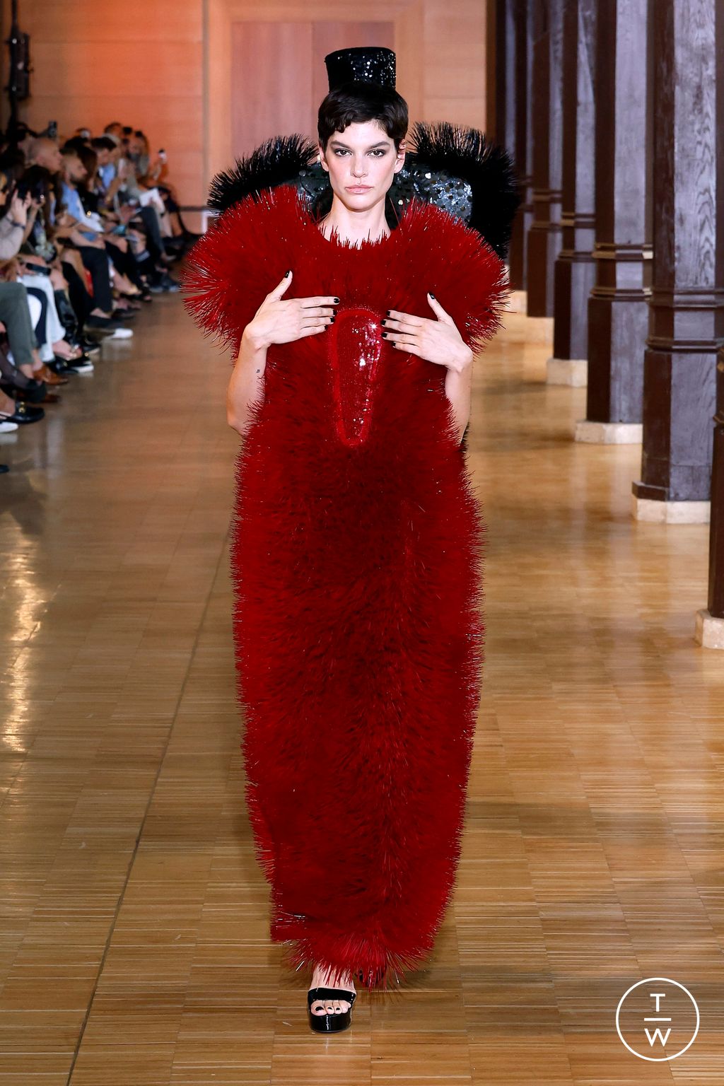 Fashion Week Paris Fall/Winter 2024 look 88 from the Rahul Mishra collection couture