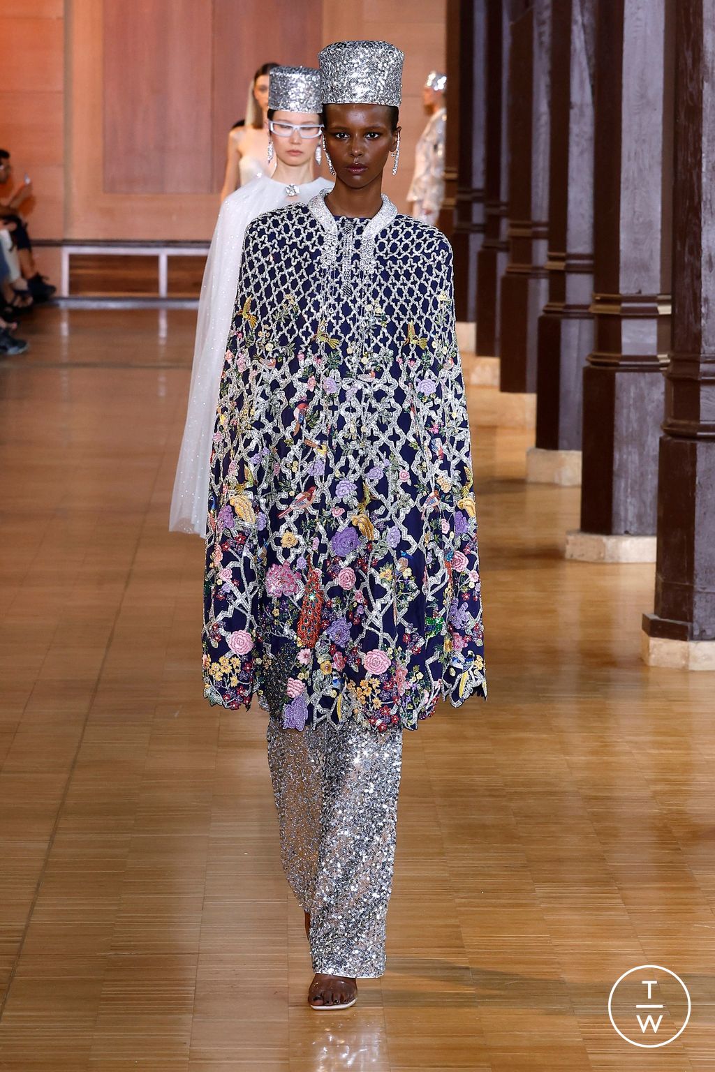Fashion Week Paris Fall/Winter 2024 look 106 from the Rahul Mishra collection couture