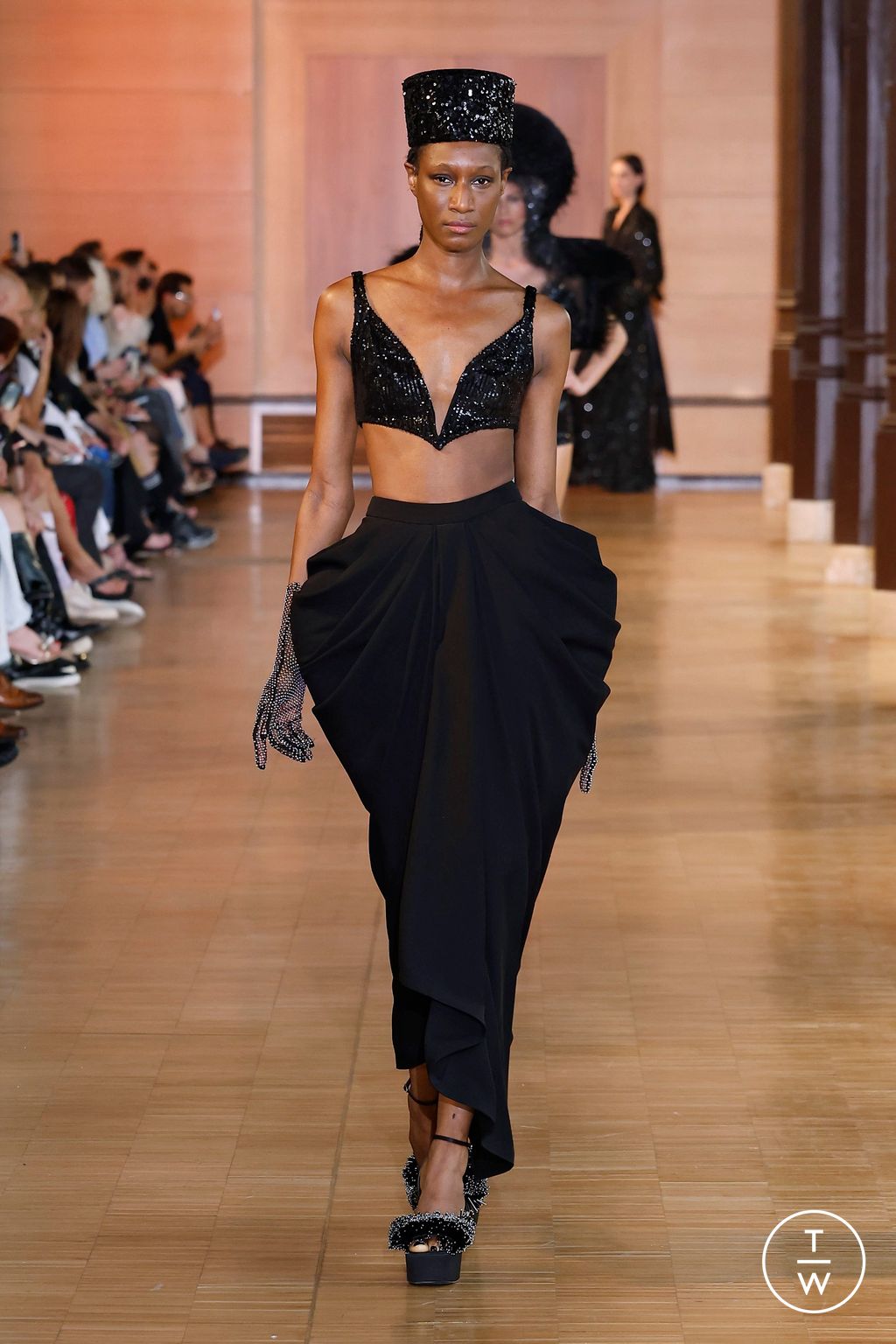 Fashion Week Paris Fall/Winter 2024 look 130 from the Rahul Mishra collection couture