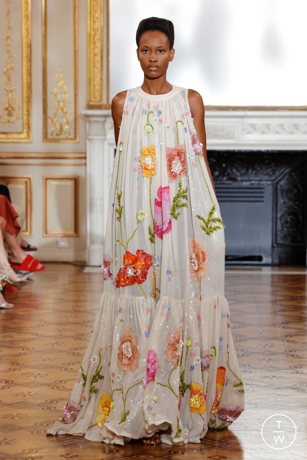 Fashion Week Paris Fall/Winter 2022 look 17 from the Rahul Mishra collection couture