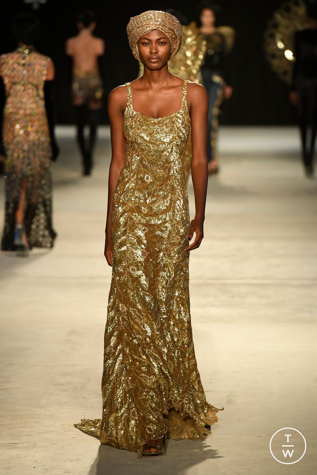 Fashion Week Paris Spring/Summer 2024 look 8 from the Rahul Mishra collection 高级定制