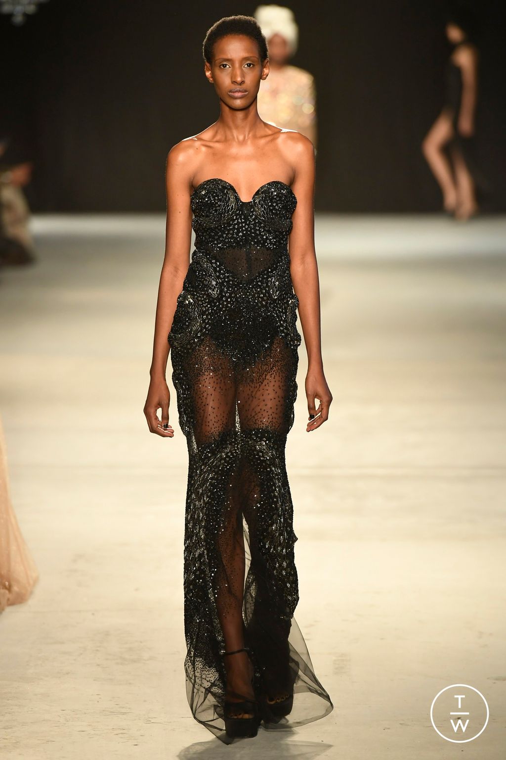 Fashion Week Paris Spring/Summer 2024 look 21 from the Rahul Mishra collection couture