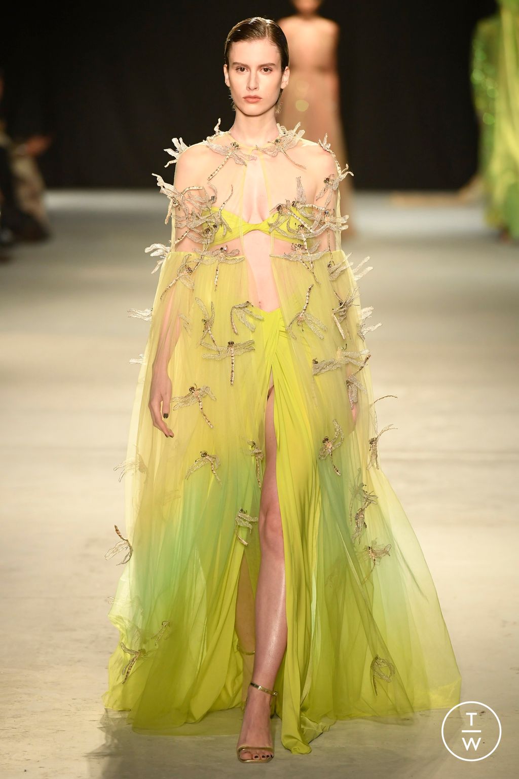 Fashion Week Paris Spring/Summer 2024 look 27 from the Rahul Mishra collection couture