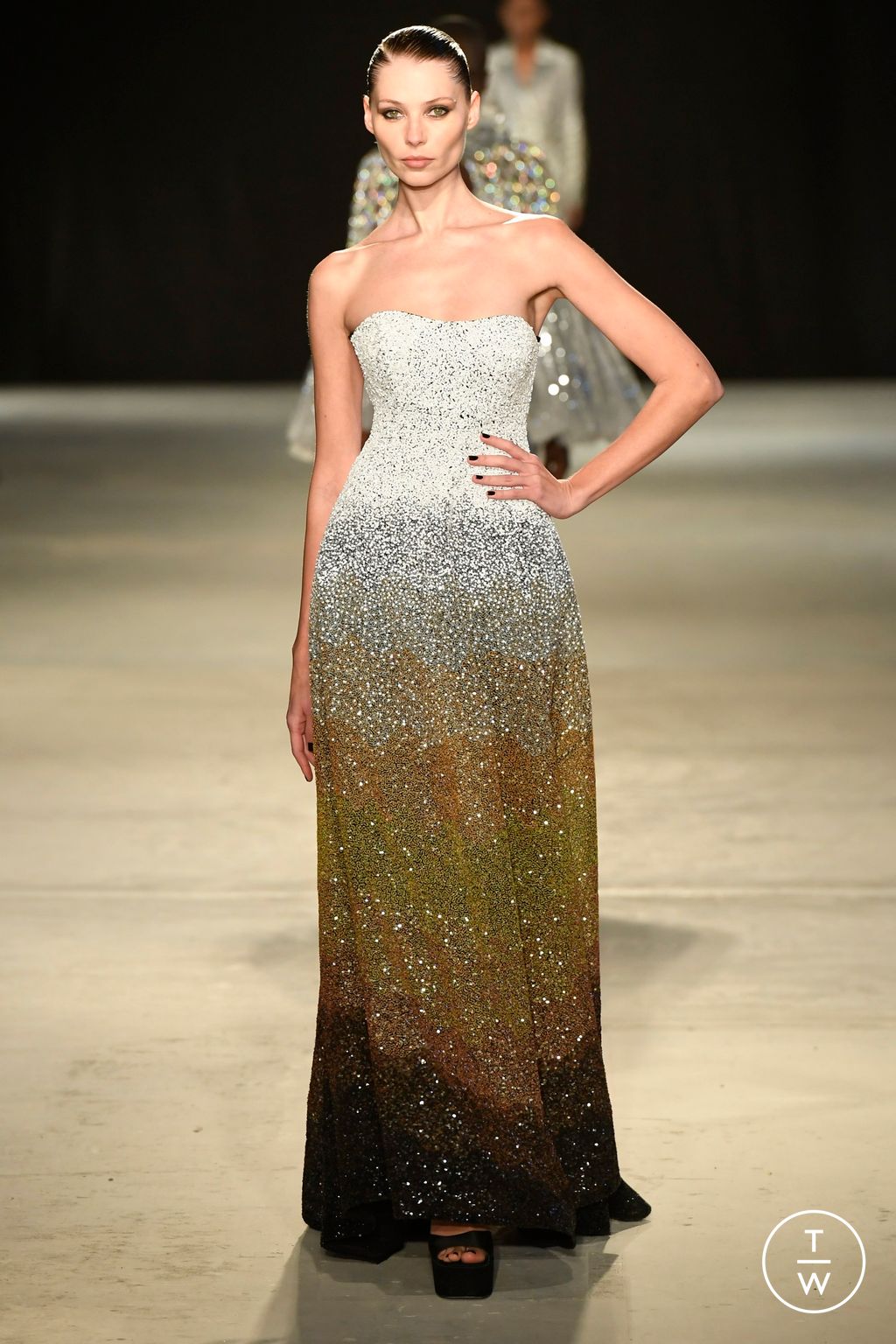 Fashion Week Paris Spring/Summer 2024 look 29 from the Rahul Mishra collection couture