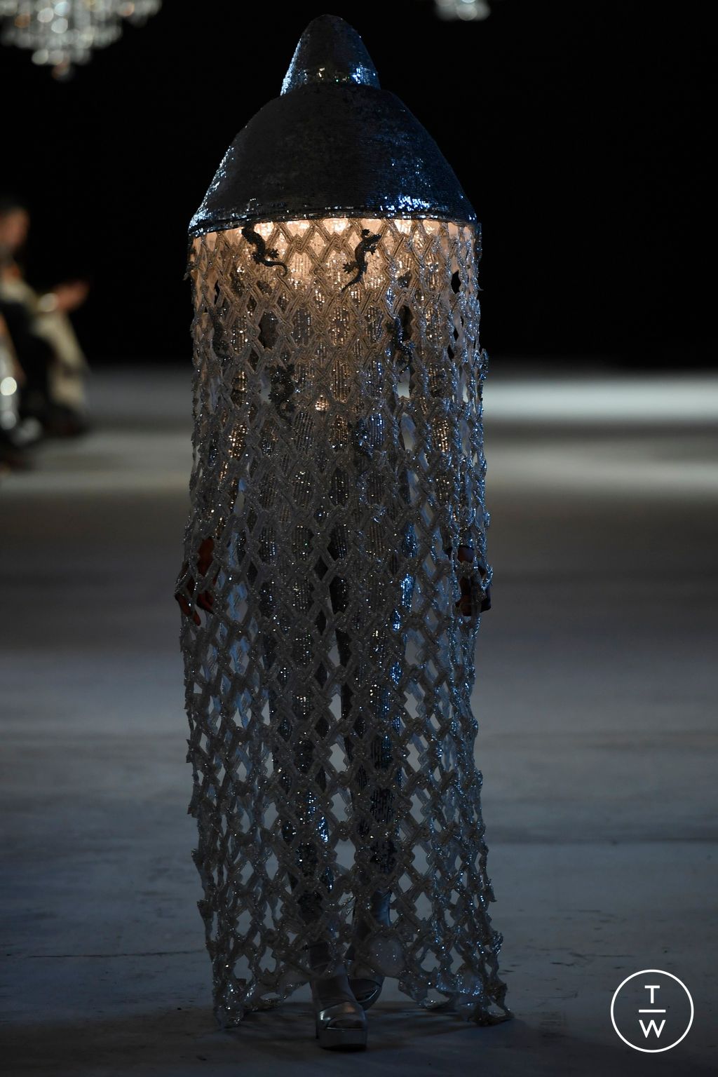 Fashion Week Paris Spring/Summer 2024 look 41 de la collection Rahul Mishra couture