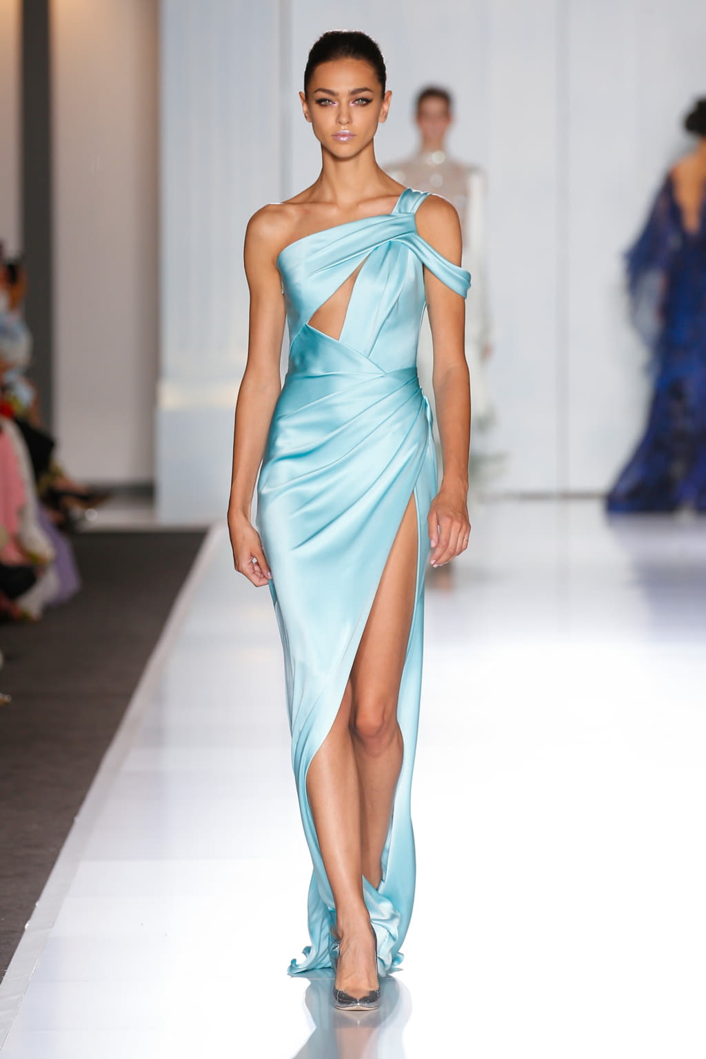 ralph and russo blue dress