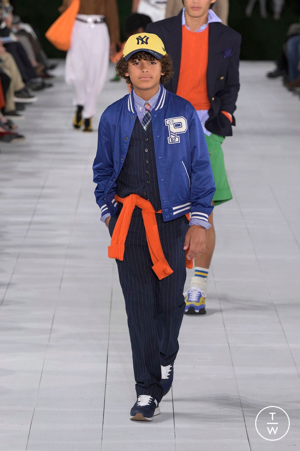 Fashion Week New York Spring-Summer 2025 look 92 de la collection Ralph Lauren womenswear
