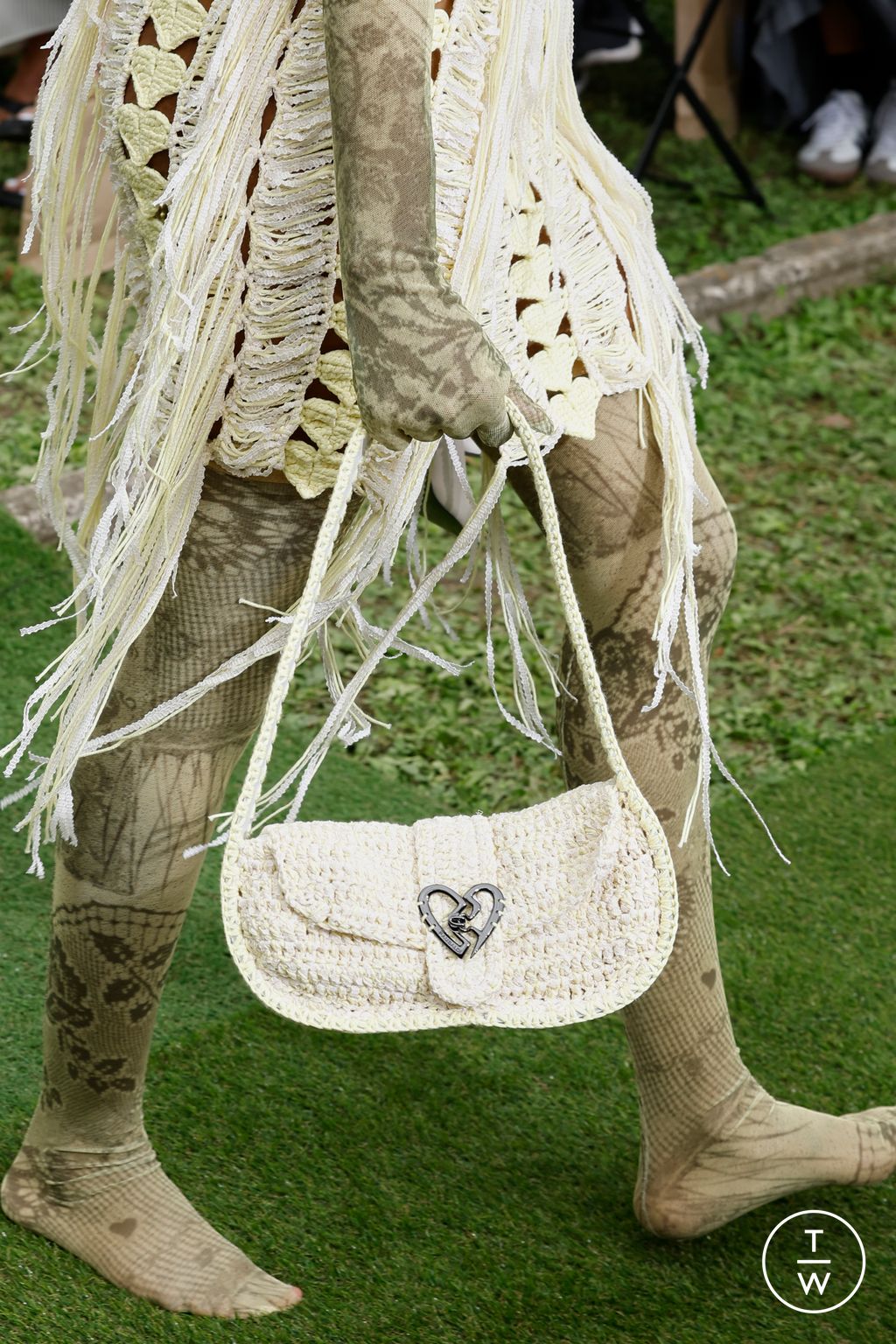 Fashion Week Milan Spring/Summer 2024 look 6 from the Marco Rambaldi collection womenswear accessories