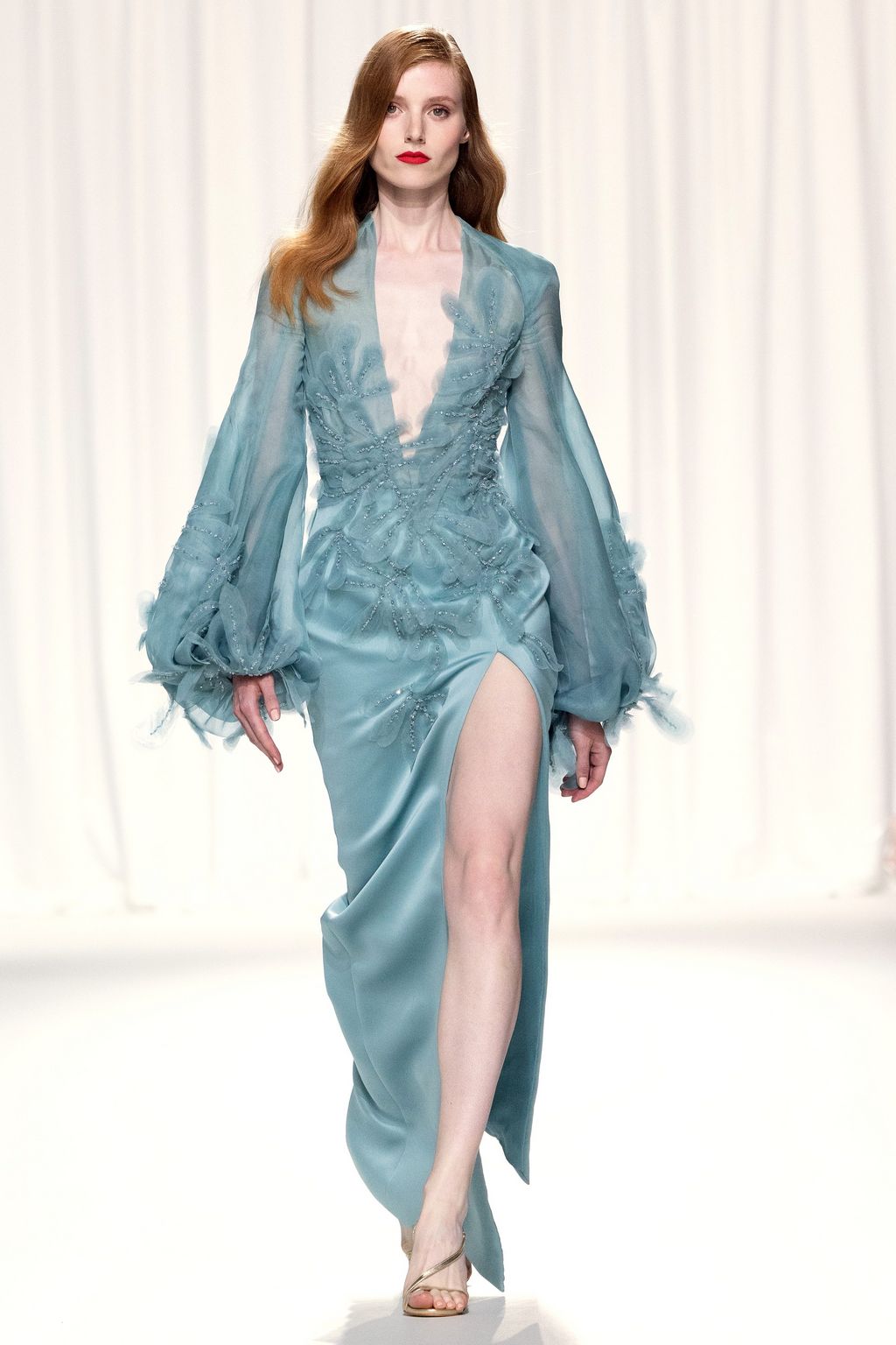 Fashion Week Paris Fall/Winter 2023 look 8 from the Rami Al Ali collection couture