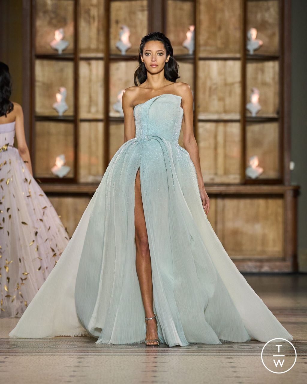 Fashion Week Paris Spring/Summer 2023 look 30 from the Rami Al Ali collection couture