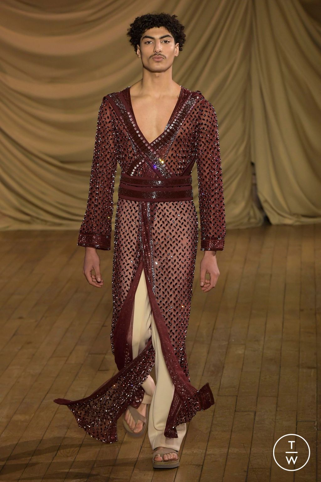 Fashion Week Paris Spring/Summer 2024 look 26 from the Rami Al Ali collection couture
