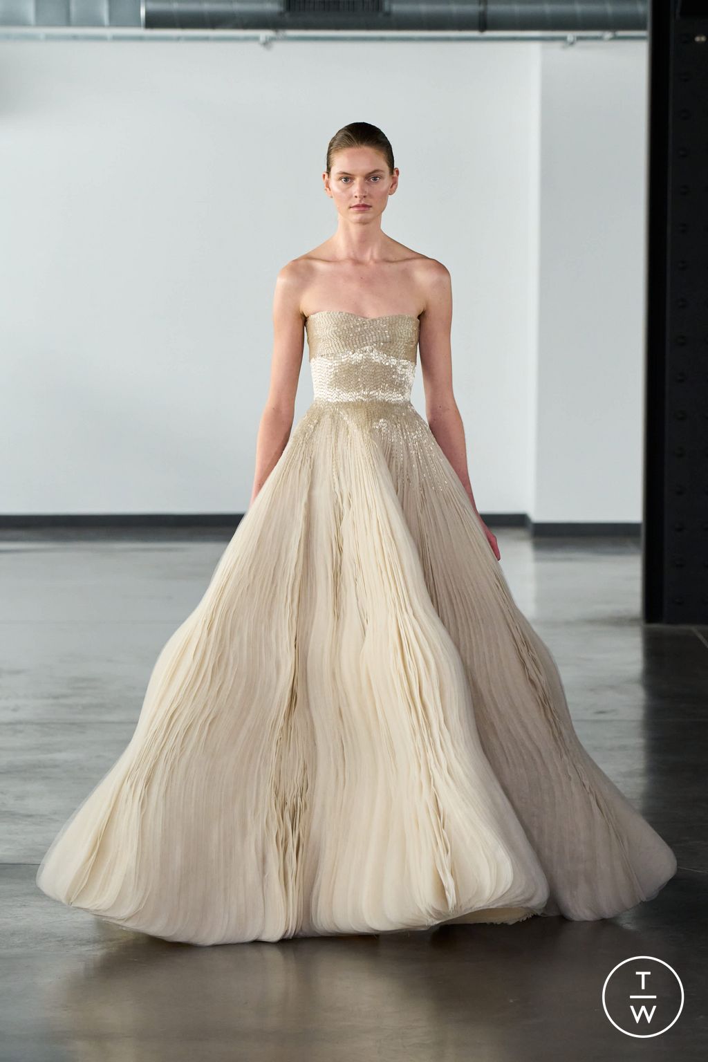 Fashion Week Paris Spring/Summer 2026 look 9 from the Rami Al Ali collection couture