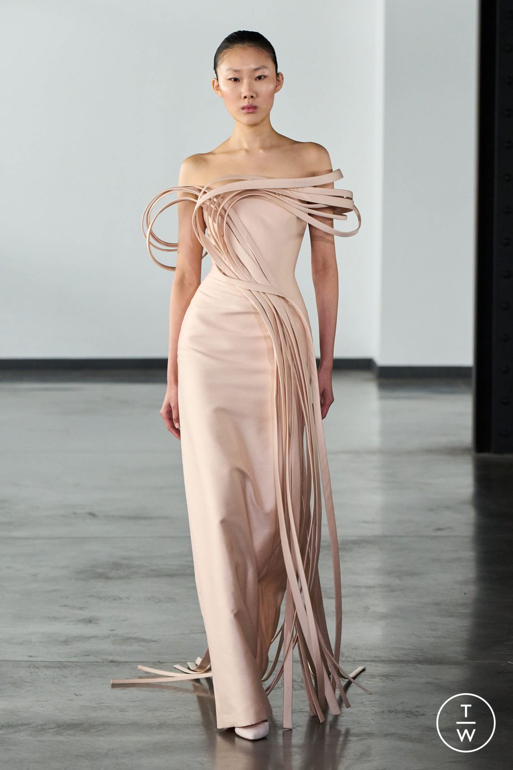 Fashion Week Paris Spring/Summer 2026 look 20 from the Rami Al Ali collection couture