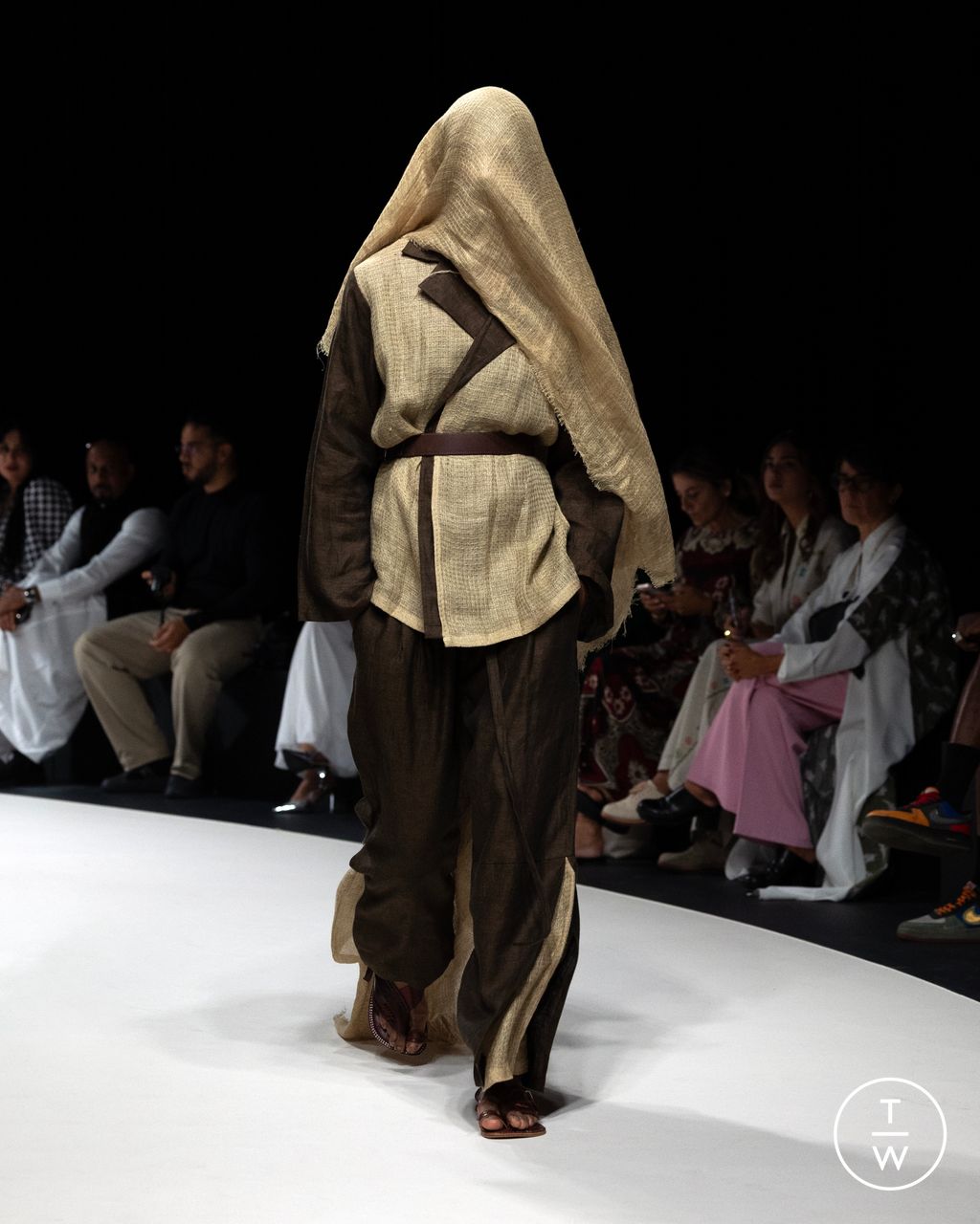 Fashion Week Paris Spring/Summer 2025 look 22 from the RBA New York - Saudi 100 collection menswear