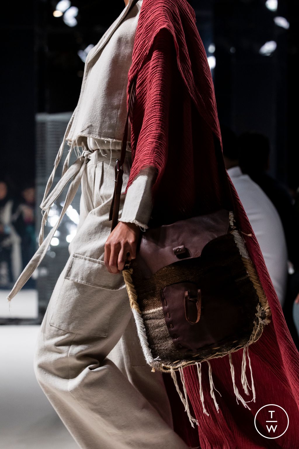 Fashion Week Paris Spring/Summer 2025 look 26 from the RBA New York - Saudi 100 collection menswear