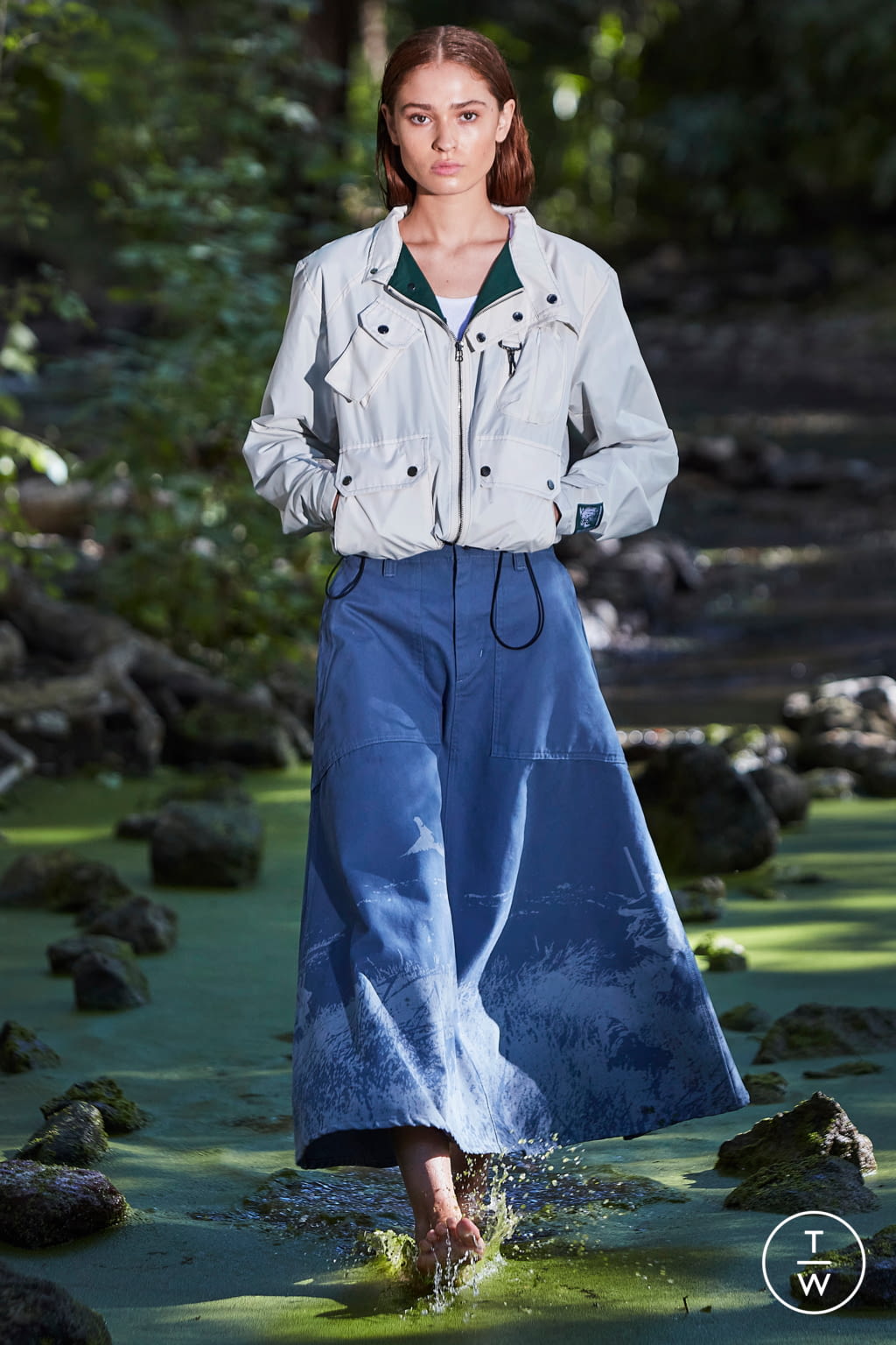 Fashion Week Paris Spring/Summer 2021 look 12 from the Reese Cooper collection menswear