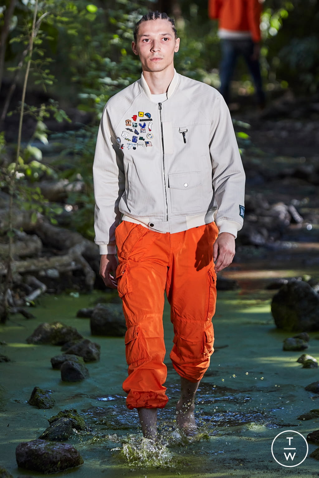 Fashion Week Paris Spring/Summer 2021 look 7 from the Reese Cooper collection menswear