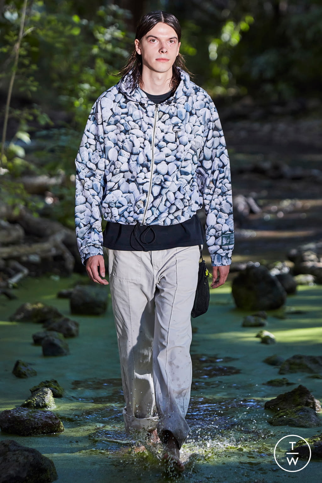 Fashion Week Paris Spring/Summer 2021 look 8 from the Reese Cooper collection menswear