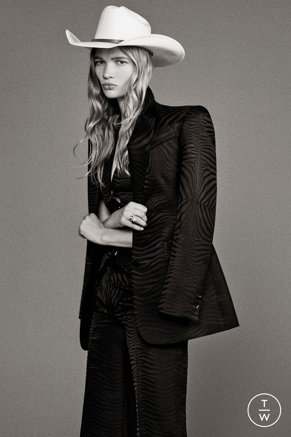 Fashion Week Milan Resort 2025 look 10 from the Roberto Cavalli collection womenswear