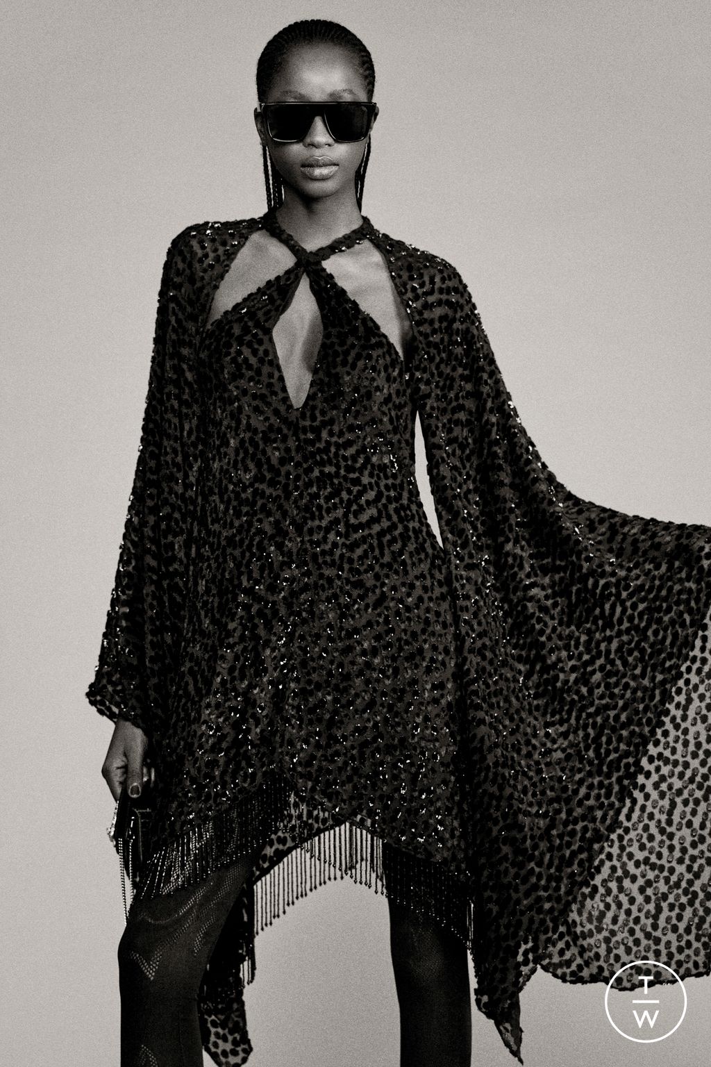 Fashion Week Milan Resort 2025 look 13 from the Roberto Cavalli collection womenswear